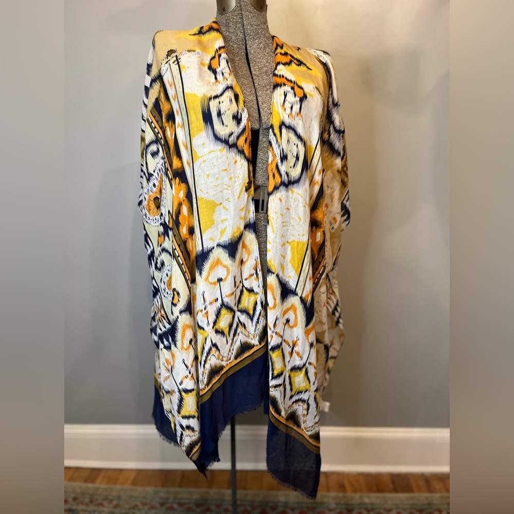 Colorful Caftan/kimono coverup